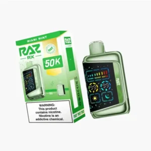 raz-rx-50k-disposable-vape RAZ RX50K Vape: 50,000 Puffs, 3 Power Modes
